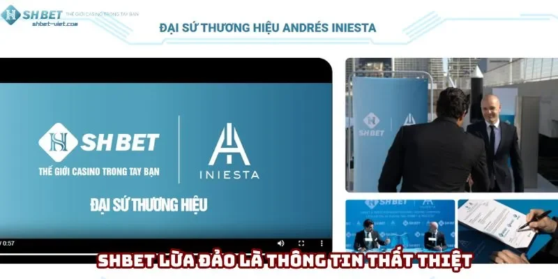 Shbet lừa đảo là thông tin thất thiệt